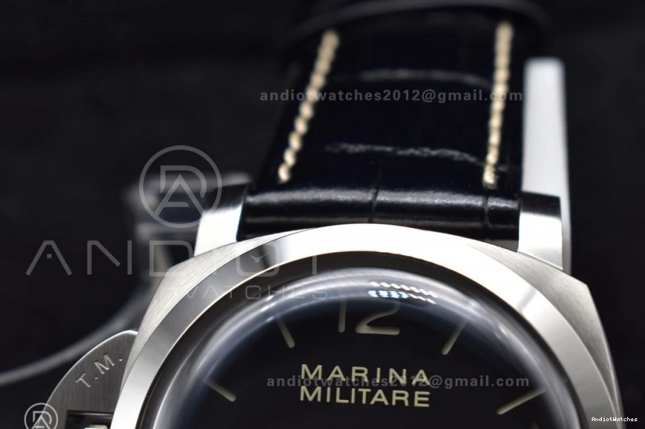 1:1 H with Y-Incabloc on Superlumed Dial Leather Strap PAM217 Black XF Best Edition Trendy 993 A6497 1227